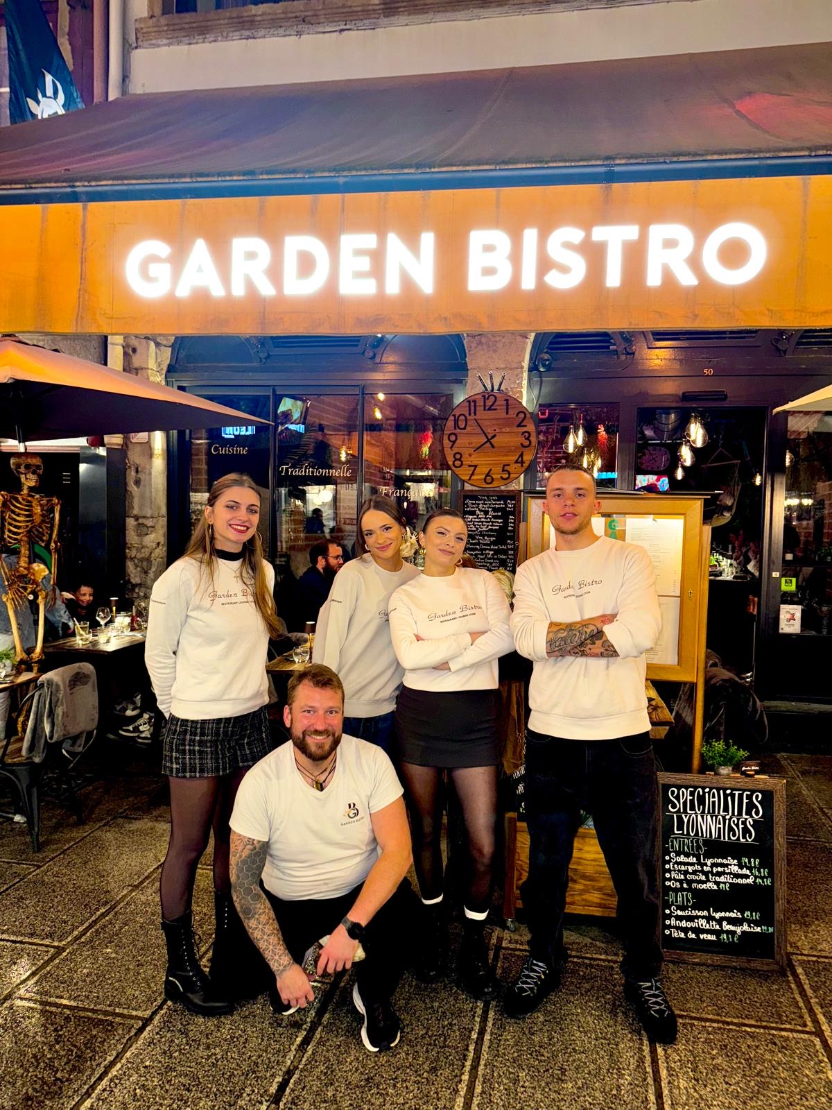 L'équipe Garden Bistro